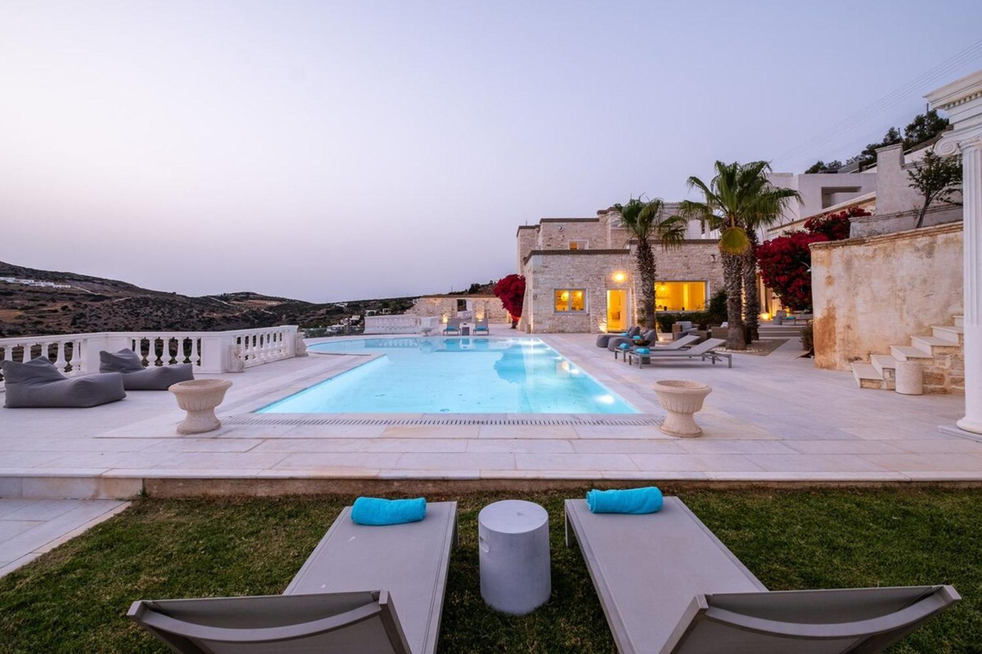 Luxury Villa Aethra -Island Living Paros- Exteriör bild