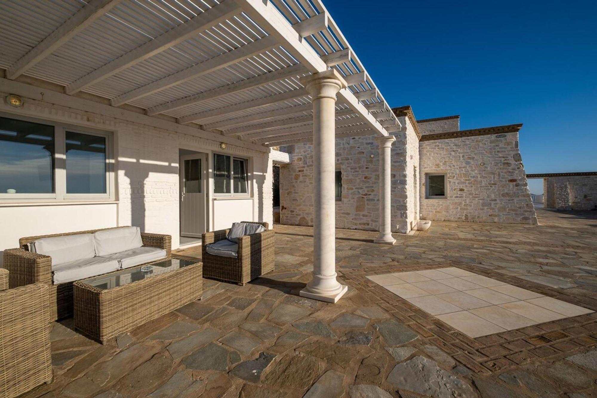 Luxury Villa Aethra -Island Living Paros- Exteriör bild